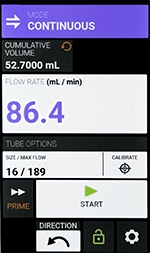 Programmable Continuous Run Pumping